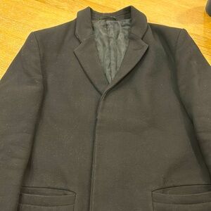 Filippa K, black coat , size 46